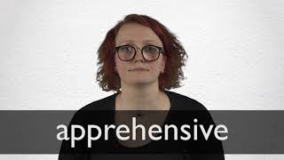 How to pronounce APPREHENSIVE in British English [upl. by Jannel]