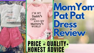 MomyomPatpat baby clothes review Pakistanpatpat clothing reviewsmomyom brand reviewmomyom review [upl. by Drawe]