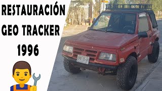 Restauración de la hormiga EP1  GEO Tracker  Reparaciones mecánicas iniciales [upl. by Cresida]