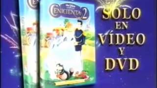 La Cenicienta 2 ¡La Magia No Termina A Media Noche Spot en Vídeo y DVD 2002 [upl. by Aida]