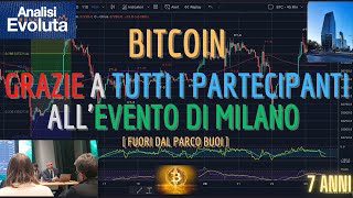 BITCOIN  Analisi Evoluta del 2311  Grazie a tutti i partecipanti allEvento di Milano [upl. by Cletus]