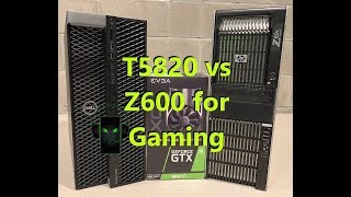 Precision T5820 vs HP Z600 For Gaming Benchmarks [upl. by Aral]