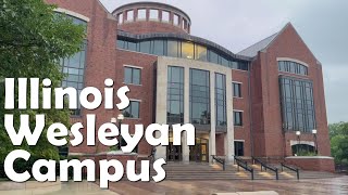 Illinois Wesleyan University  4K Campus Tour [upl. by Lairbag]