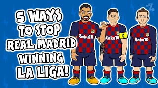 5 ways to STOP Real Madrid winning La Liga ► Onefootball x 442oons [upl. by Perren998]