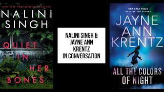 Nalini Singh and Jayne Ann Krentz in Conversation [upl. by Gorrian]