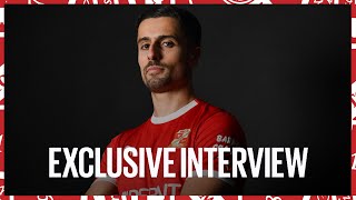 Zach Elbouzedis first interview as a Swindon player  Exclusive Interview [upl. by Martguerita]