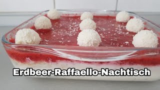 ErdbeerRaffaelloNachtisch Monsieur Cuisine Connect Thermomix [upl. by Kauslick]