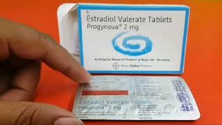 Progynova 2 mg Tablet  Estradiol Valerate tablets [upl. by Ecar]