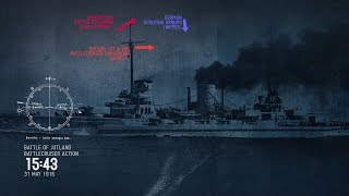 The Battle of Jutland Animation [upl. by Nyleak679]