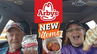 Arbys NEW BBQ Bacon Burger Review foodreview fastfood honestfoodreviews fastfoodreview arbys [upl. by Tterrej145]