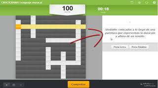 Como resolver un crucigrama en educaplay [upl. by Arsuy]