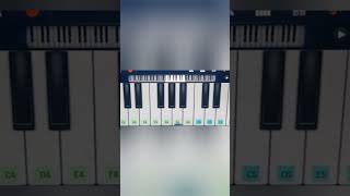 HABIBI COME TO DUBAI  IZMIR MARSI  WALKBAND PIANO  TUTORIAL  ameergaming viralvideo [upl. by Artemahs849]