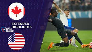 Canada vs USA Extended Highlights  CONCACAF Nations League  CBS Sports Golazo [upl. by Leuams120]