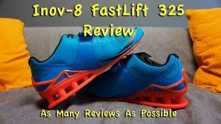 Inov8 FastLift 325 Review  Best Weightlifting Shoes [upl. by Yesak]