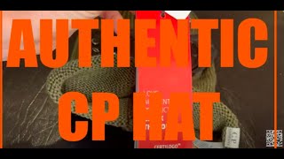 CP COMPANY QR CODE How To Tell A Real CP Company HatCP Co Balaclava Authentication Services bVSNT [upl. by Bunker]