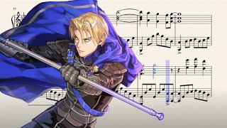 Fire Emblem Three Houses  Fodlan Winds sheet music in description [upl. by Eeldivad474]