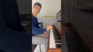 Realistico😅💎🎶 pianopianofortepianistaeinaudipianoshortscinabambinopianolesson [upl. by Faxan567]