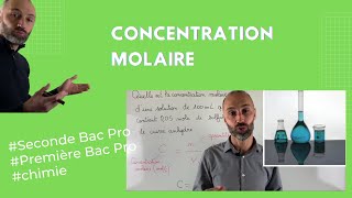 Comment calculer une concentration molaire [upl. by Ynohtnaluap]