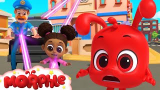 Police Officer April  Mila and Morphle  Cartoons for Kids [upl. by Cicily874]