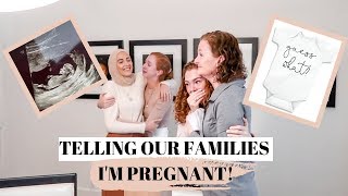 Telling Our Families Im Pregnant Emotional [upl. by Euhsoj839]