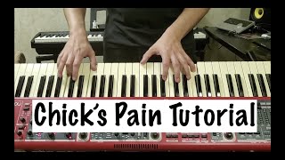 How to play Chicks Pain on Piano Fast amp Slow [upl. by Gillian]