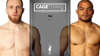 FREE FIGHT Jonathan Piersma VS Everet Desilets CAGE TITAINS 64 [upl. by Guglielma]