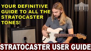 THE Five Killer Stratocaster Tones  Your Definitive Guide to All the tones [upl. by Lahcar841]