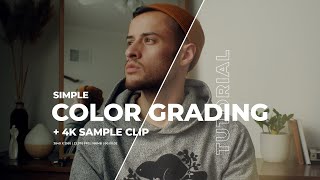 Color Grading Tutorial in Davinci Resolve for Beginners [upl. by Norad]