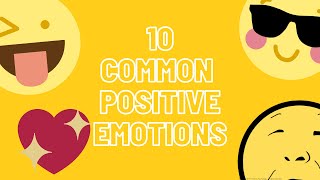 10 Positive Emotions by Dr Barbara Fredrickson [upl. by Congdon]