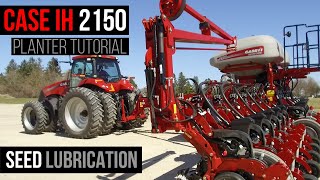 Case IH 2150 Planter  Seed Flow Lubricant  Recommended Graphite  Talc Mix  Red Power Team [upl. by Suiddaht]