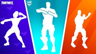 The Top 100 RAREST Fortnite Emotes [upl. by Ydnec]