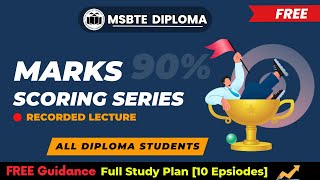 MSBTE Marks Scoring Series 💯  MSBTE New Update  1st 2nd 3rd Year MSBTE Diploma [upl. by Urban]