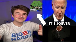 Gen Z Biden Shill Harry Sisson Overdoses on Copium [upl. by Butte]