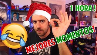 MEJORES MOMENTOS DE AURONPLAY ESPECIAL NAVIDEÑO FIN DE AÑO 2018 SiTeRíesPierdes [upl. by Gosney]