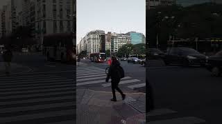 Obelisco de Buenos Airesmonumento histórico considerado ícono de Buenos Aires capital de Argentina [upl. by Nidia461]