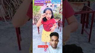 Funny ABCD Video ❤️😂 shorts srinika trending shortsfeed youtubeindia [upl. by Aldus321]