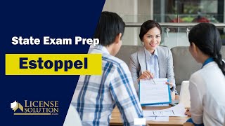 Real Estate Exam Prep What Is Estoppel [upl. by Gregorius]