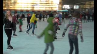 schaatsen Boudewijnpark 13 februari 2013 [upl. by Magulac420]