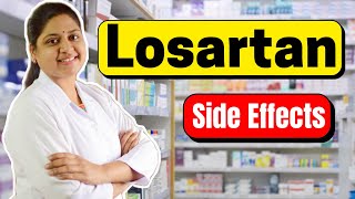 Losartan  losartan potassium  Losartan most common side effects [upl. by Jacklyn538]