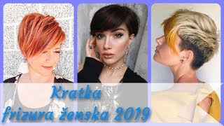 Top 20 🌟 najmodernije kratka frizura ženska 2019 [upl. by Yuk]