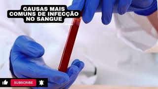 causas mais comuns de infecção no sangue [upl. by Earal]