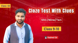 Cloze Test With Clues  Part02 SSC Nine Ten [upl. by Recor]