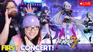 Honkai Impact 3rd Concert  Starfire Sonorant REACTION  Our FIRST HI3 Concert [upl. by Lala]