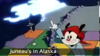 Wakko s 50 State Capitols with Lyrics Subtitles [upl. by Ainaled]