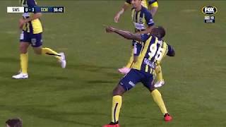 OFFICIAL Usain Bolts First Ever Goals  Central Coast Mariners 12102018 [upl. by Moritz787]