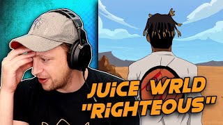 Juice WRLD  Righteous REACTION  RIP Jarad Higgins [upl. by Vladamir]