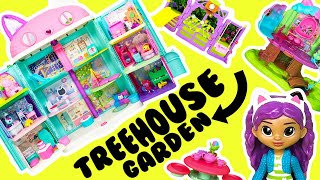 Gabbys Dollhouse Kitty Fairys Garden and Tree House New Rooms [upl. by Emilie]