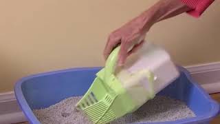 Make Litter Box Cleaning Easier and Cleaner with the Neater Scooper [upl. by Nidroj]