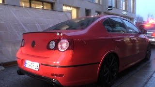 VW Passat R36 w BullX Exhaust  Revs and LOUD Accelerations [upl. by Fredelia]