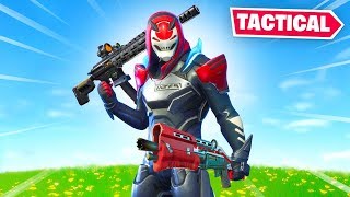 Fortnite but TACTICAL Weapons ONLY [upl. by Yntruoc]